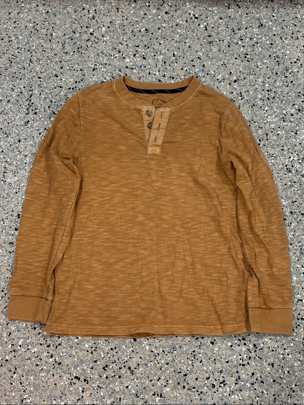 Boys art class henley burnout shirt
